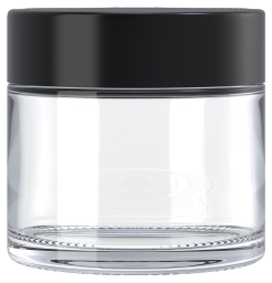 D60mm Glass Flower Jar, Child-Resistant